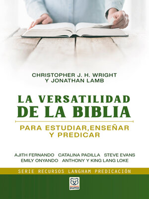 cover image of La versatilidad de la Biblia